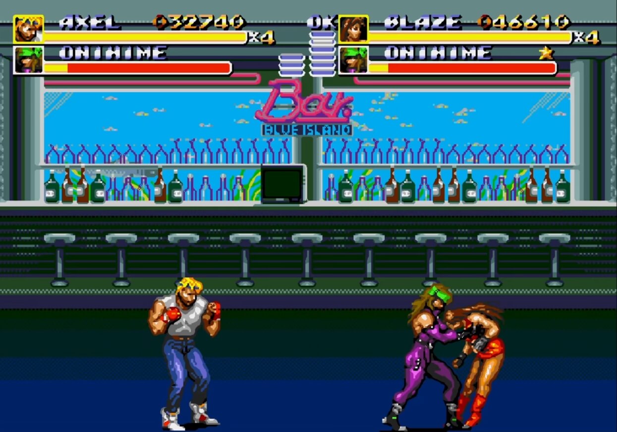 Streets Of Rage 3 - геймплей игры Sega Mega Drive\Genesis